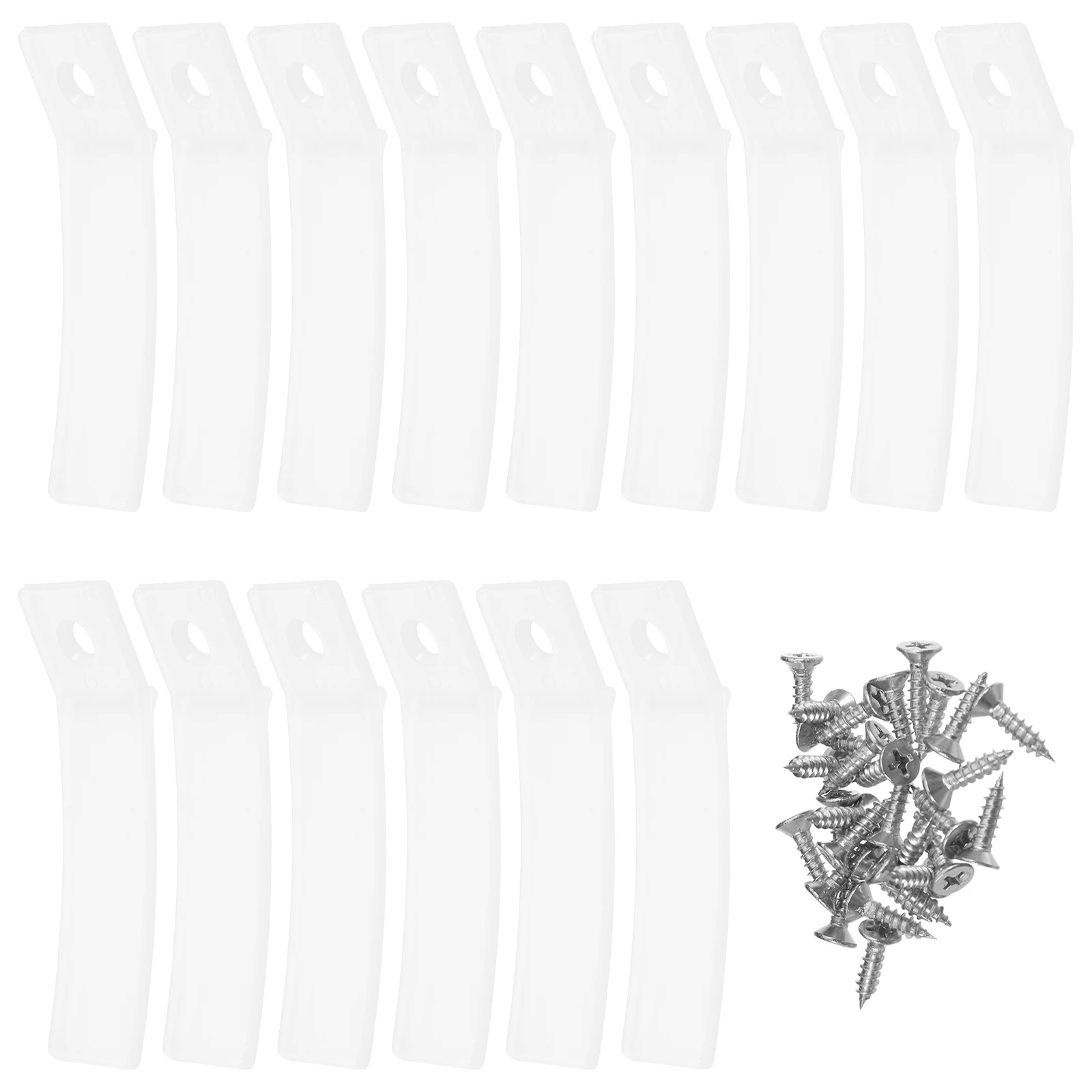 

40Sets Clear Non Slip Drawer Stoppers Durable Plastic Drawer Stops for Dresser Cabinet Furniture Organizer Replacement Repair