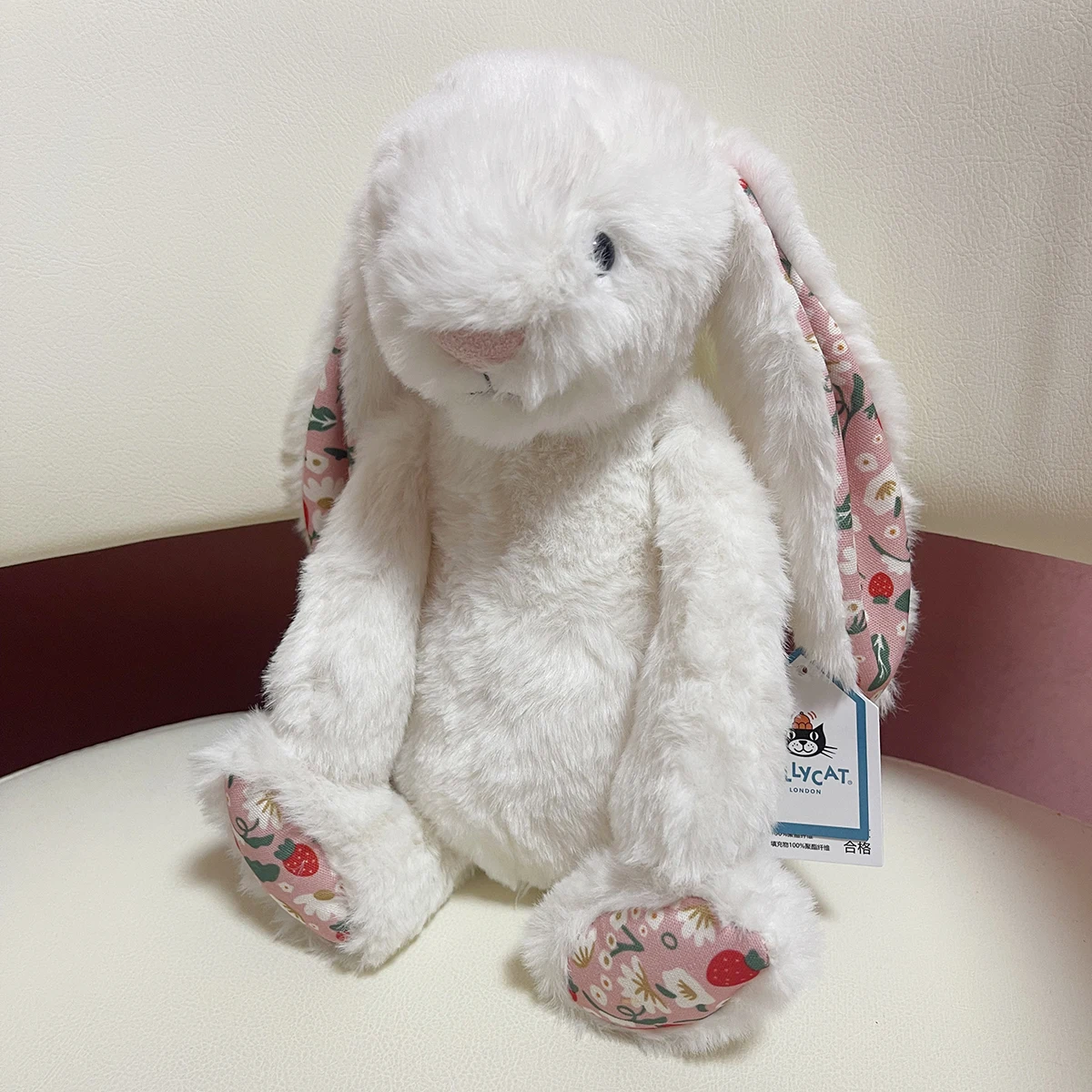 Jouets en peluche lapin, poupées en peluche douces, peluches de dessin animé, cadeaux d'anniversaire mignons pour enfants