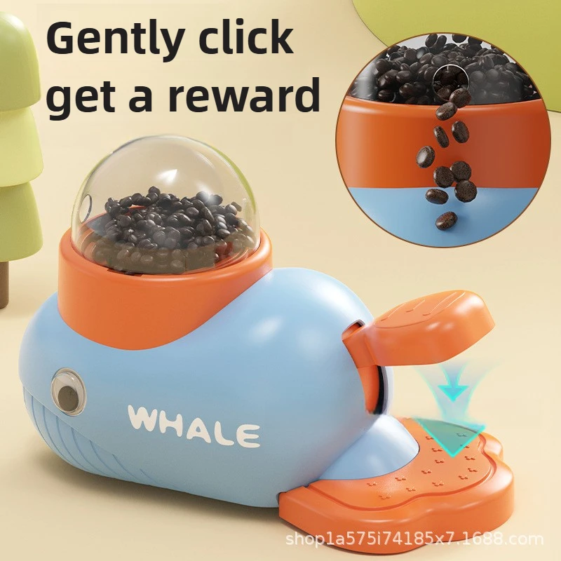 Pet Feeder Toys Small Yellow Duck Whale Freeze-dried Launch Dog Leaker Toys Can Put Snacks Frozen Pet Products Dog Supplies Toy