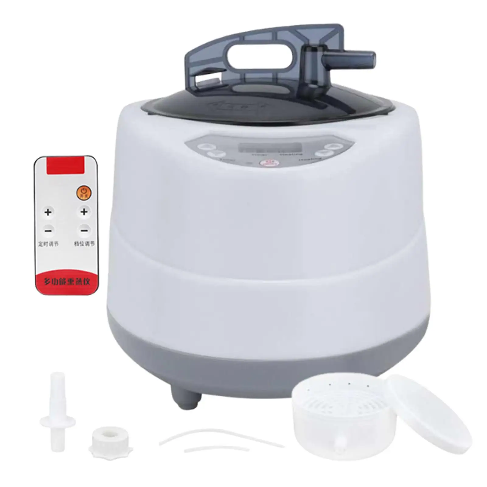 Sauna Steamer Large Capacity Portable Accessories Home SPA Fumigation Machine Lightweight EU Plug 3 L Steam Generator Steam Pot