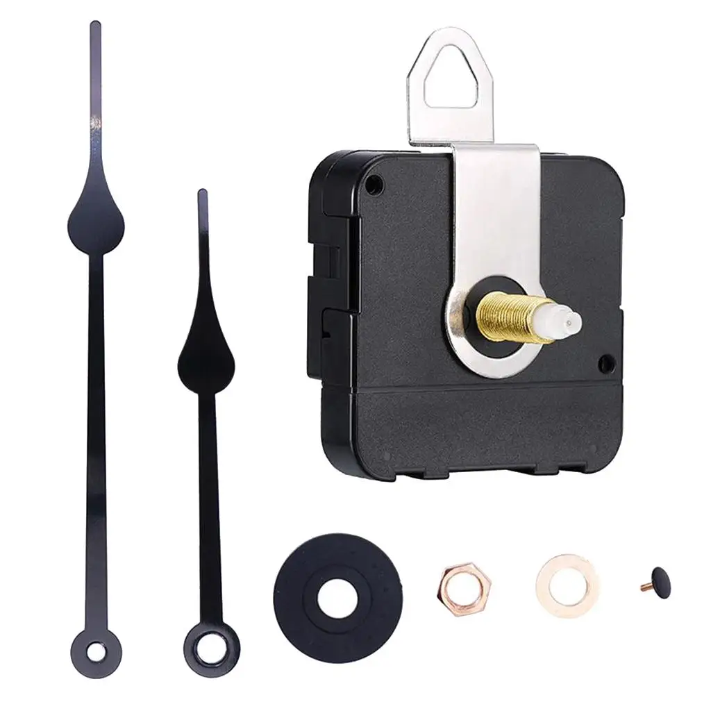 Quartz Clockwork Creeping Soundless Noiseless Pointer Sets for DIY Wall Clocks