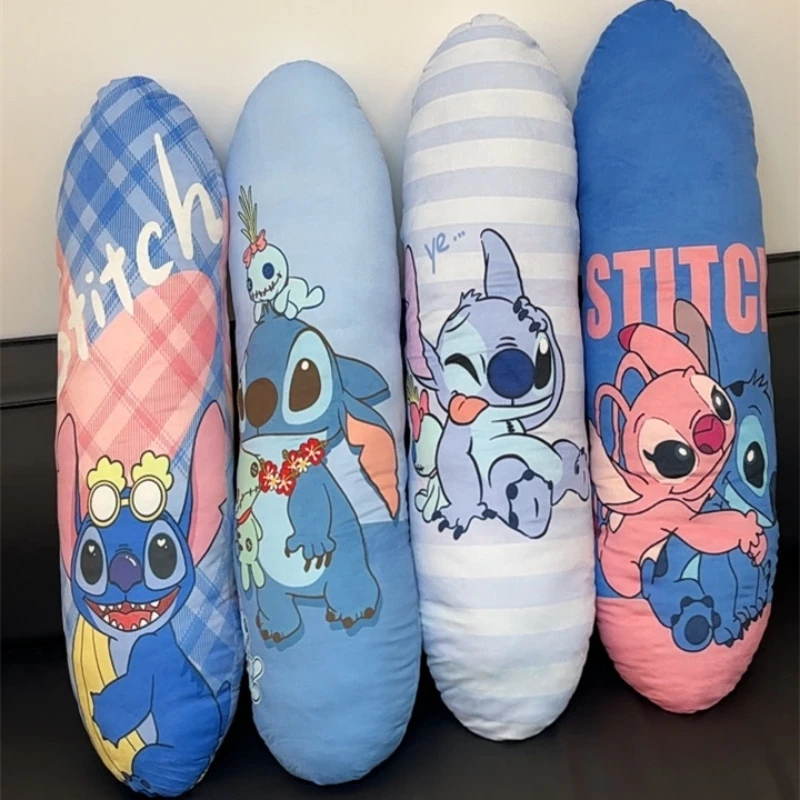 

Симпатичная длинная плюшевая подушка со стежком, мягкая подушка для тела с рисунком Лило и Стич, приятные плюшевые подушки, удобная подушка, мягкая моющаяся кровать