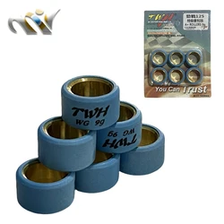 TWH 20x12mm performance racing variator roller set for Scooter BWS125 Cygnus Majesty Maxster X-City X-Max ZY 125 Velvet 150