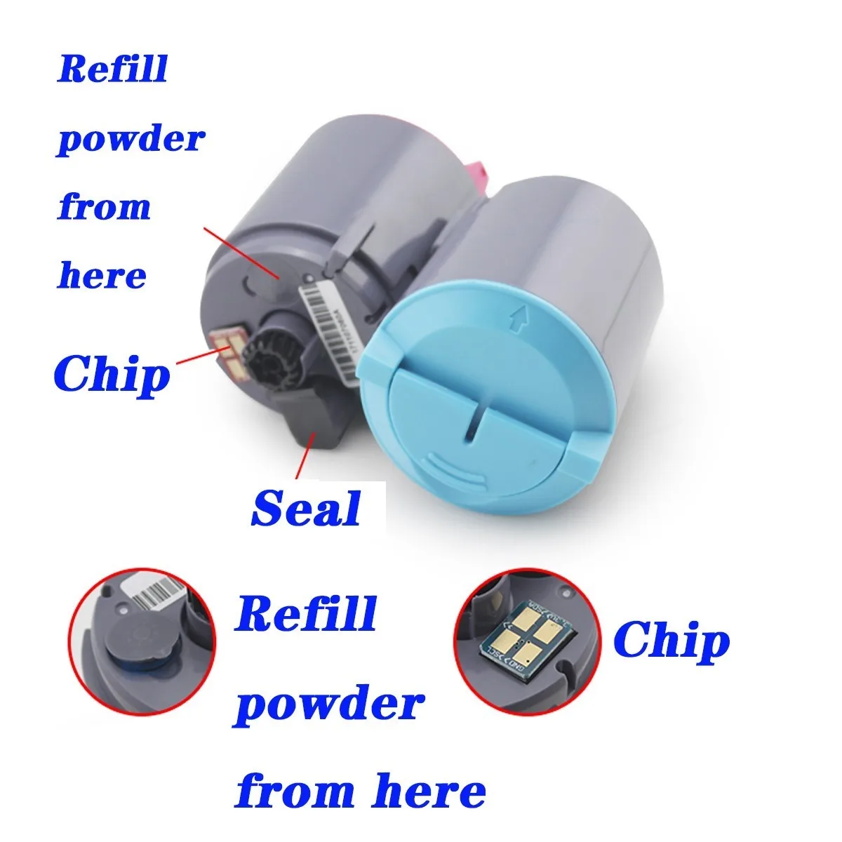 خرطوشة الحبر لسامسونج CLP-300 CLP-300N CLP-300NG CLX-2160 CLX-2100 CLX-2160N CLX-2161K CLX-2161NK CLX-3160N CLX-3160FN 300