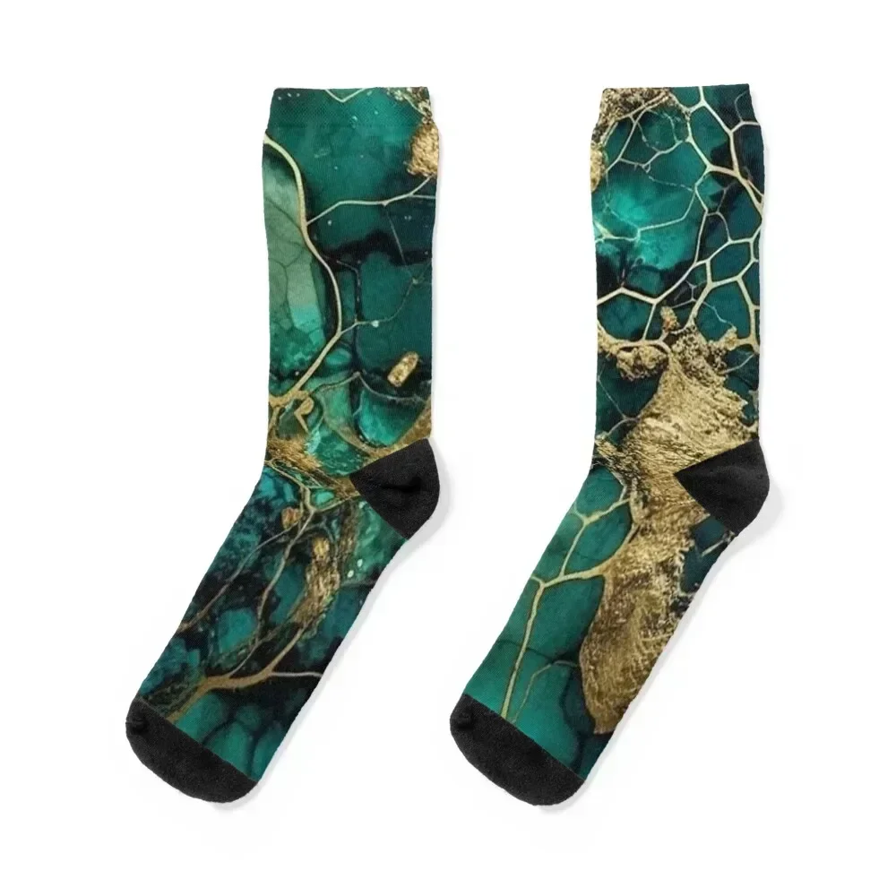 

Abstract Fluid Art #2 Socks Antiskid soccer funny gifts Socks Woman Men's