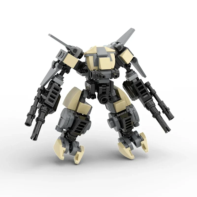 MOC Mini Combat Mecha Military BattleTechs Armors Robot Building Blocks Set Mecha Model Bricks Game Toys For kids Birthday Gifts