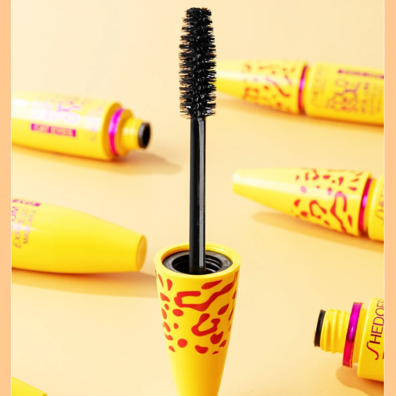 Mascara professionnel pour les yeux, cils 3D, longue durée, noir, naturel, imperméable, cosmétique, brosse, maquillage