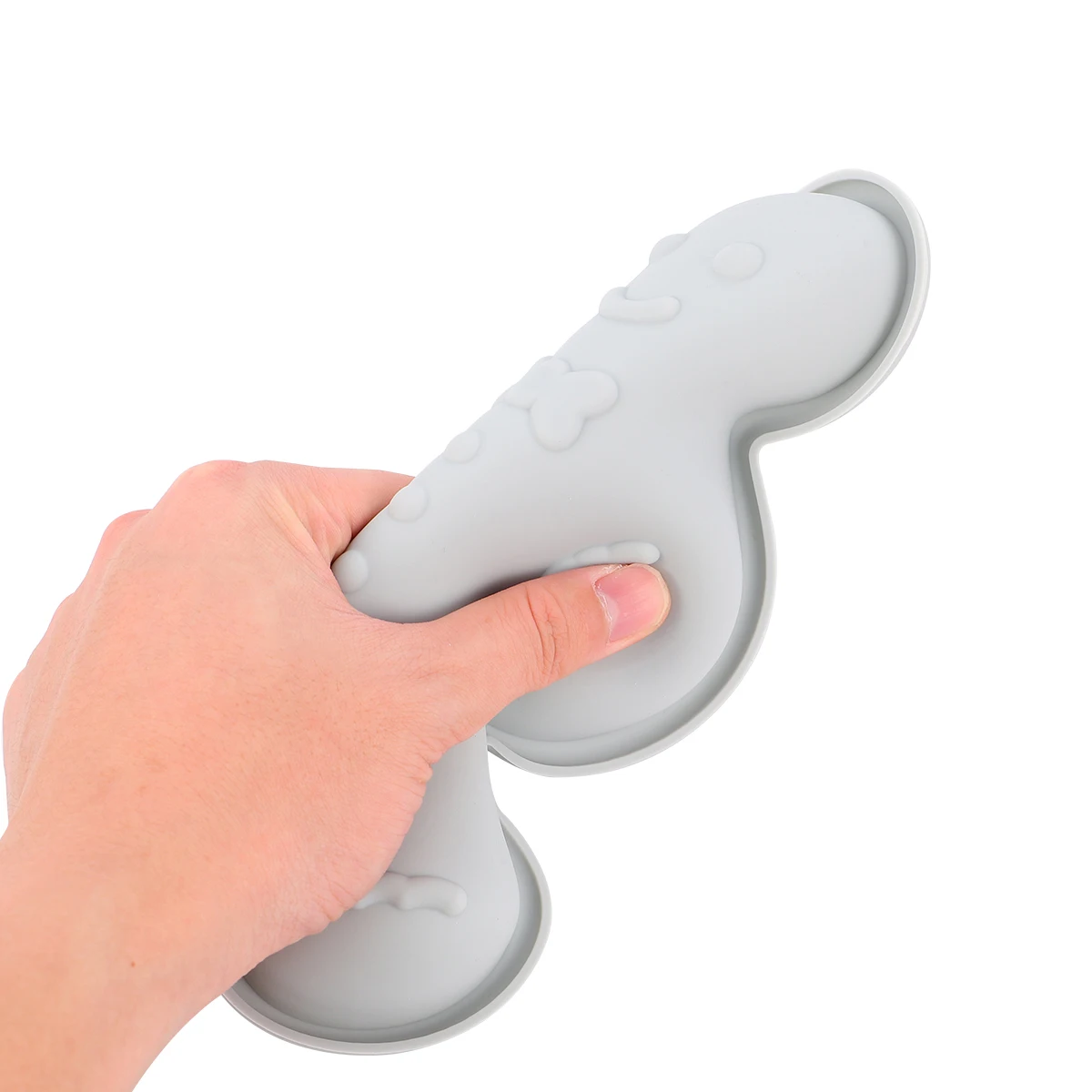 

2Pcs Gingerbread Man Silicone Baking Mold DIY Non-Stick Cartoon Shape Mold for Cakes Cookies Chocolate Party Gift