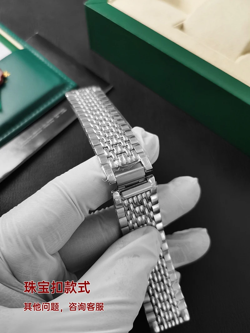 FUYIJIA ผู้ชาย T-iss-ot T109 Original นาฬิกา 21 มม.19 มม.15 มม.อินเทอร์เฟซสแตนเลสเครื่องประดับสร้อยข้อมือหัวเข็มขัด