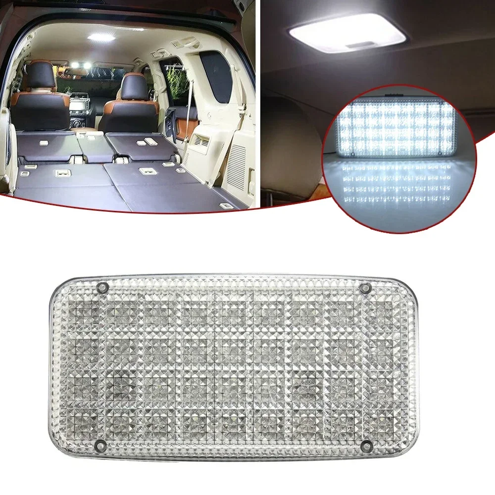 

1pc 12V Truck Auto 36LED Car Ceiling Map Lamp White Rectangle Dome Roof Lights Reading Auto Interior Universal Accessories