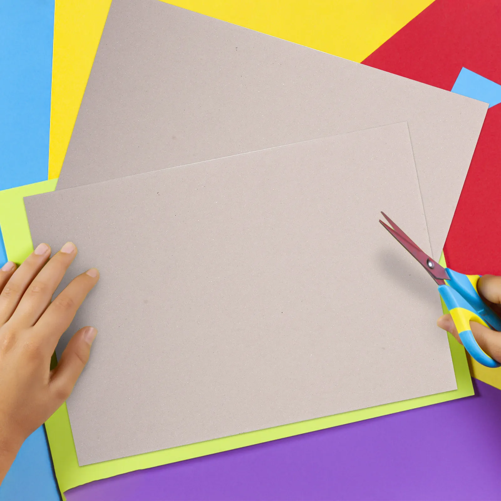10pcs-double-sided-gray-cardstock-paperboard-diy-craft-supplies-thickened-handmade-paperboard-kindergarten-drawing-crafting