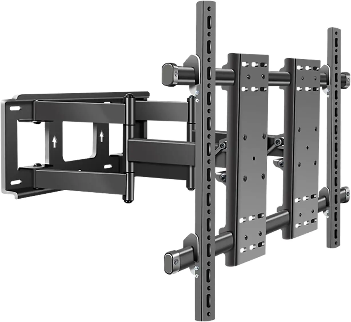 Heavy Duty LED TV Wall Mount, Articulando ajustável, suporte de movimento completo, tela grande, 98, 100, 75, 86, 90, 110, 120 Polegada