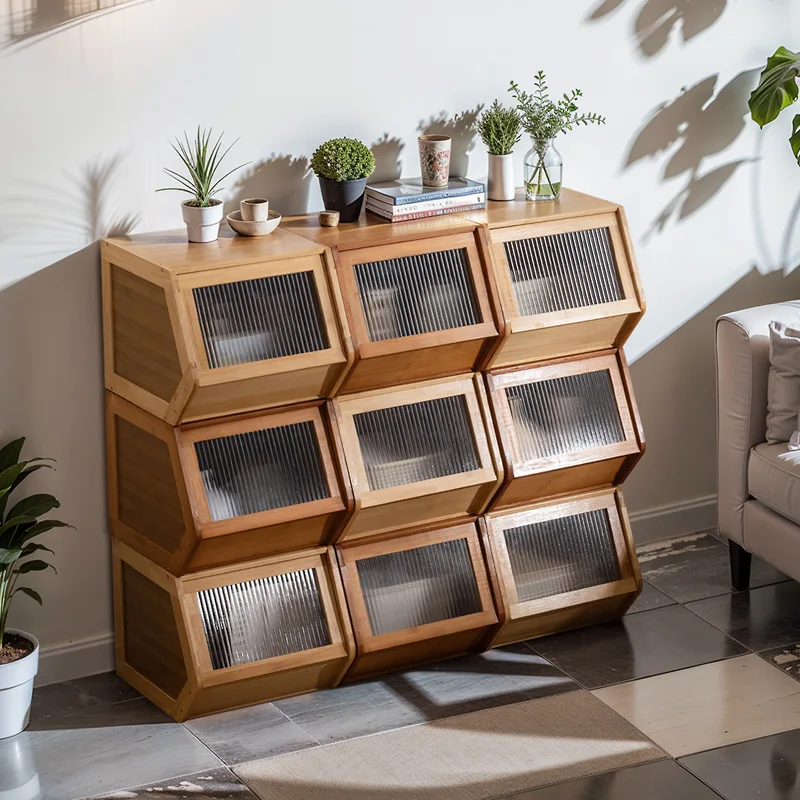 خزانة دلو، خزانة تخزين، غرفة النوم، غرفة المعيشة، رف الكتب، الألعاب، الوجبات الخفيفة، خزانة التخزين والفرز يمكن تكديسها #4