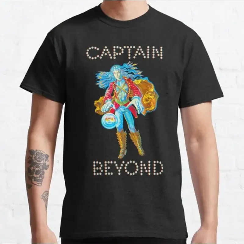 Captain Beyond T Shirt  Black For Fan AL61