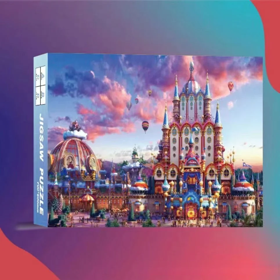 

Пазл бумажный для взрослых, 70 х50 см, 500 шт., в подарочной коробке