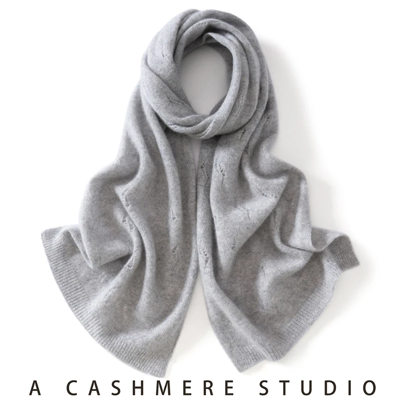 Sciarpa alla moda e versatile, 100% cashmere premium, nuova collezione invernale per il calore