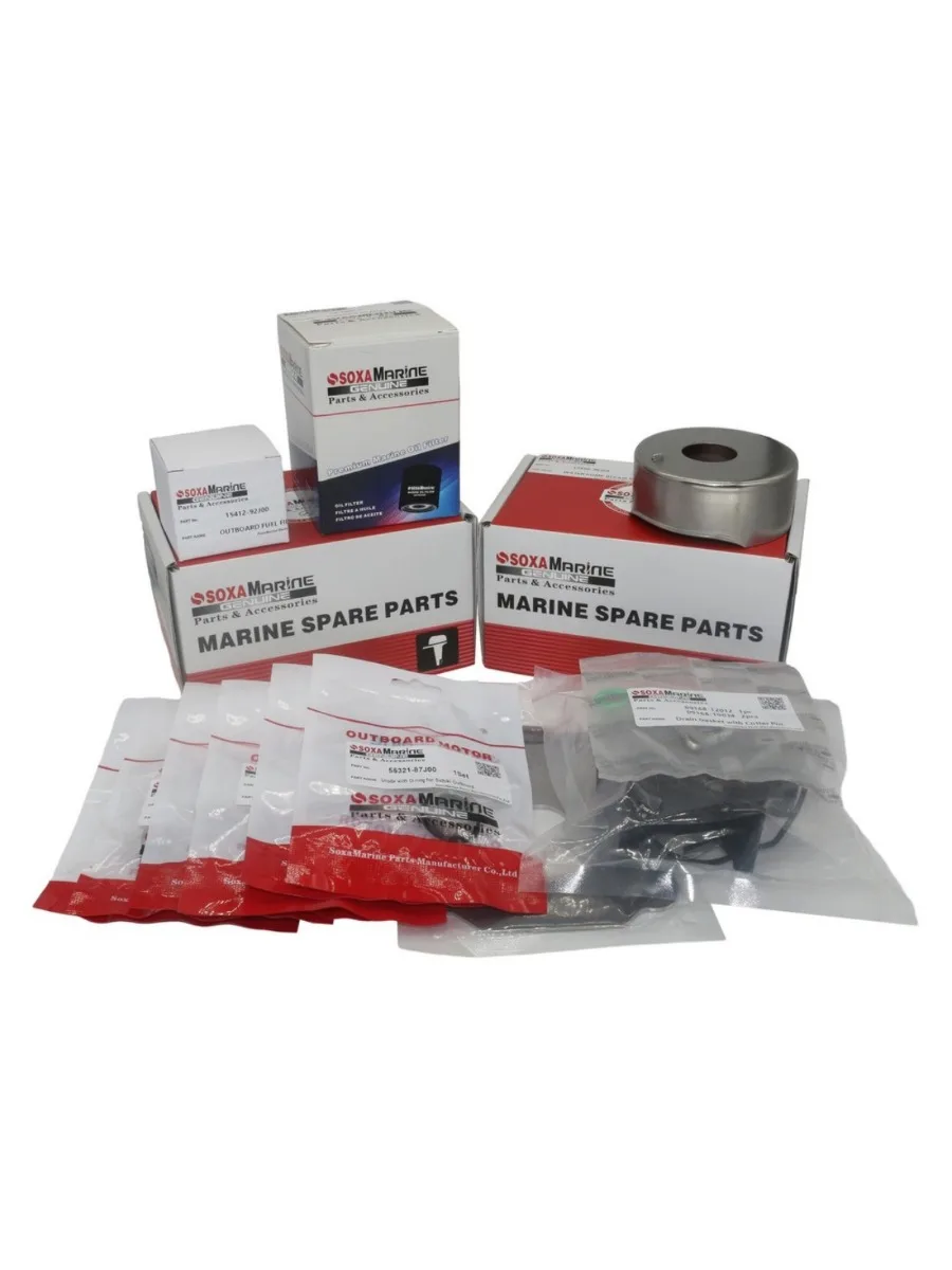 Kit de réparation d'entretien hors-bord avec filtre à joint d'anode de Zinc, pour Suzuki 150 175 200 200 HP DF150AP DF175AP DF200A DF200AP 2016 +