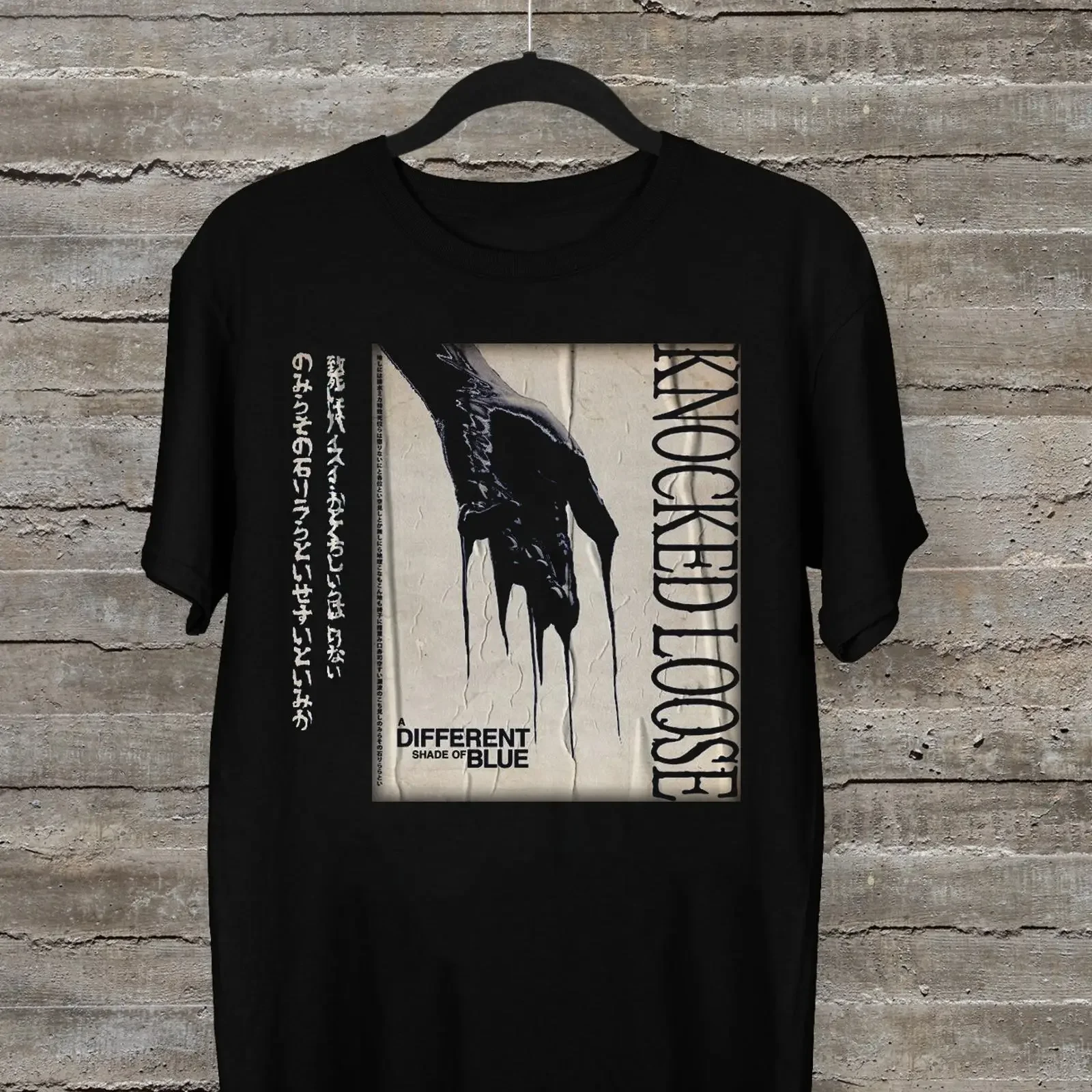 Rare Knocked Loose Band Cotton Black All Size T Shirt S 5XL vintage Washed Breathable Comfortable fashion Stylish Slightly