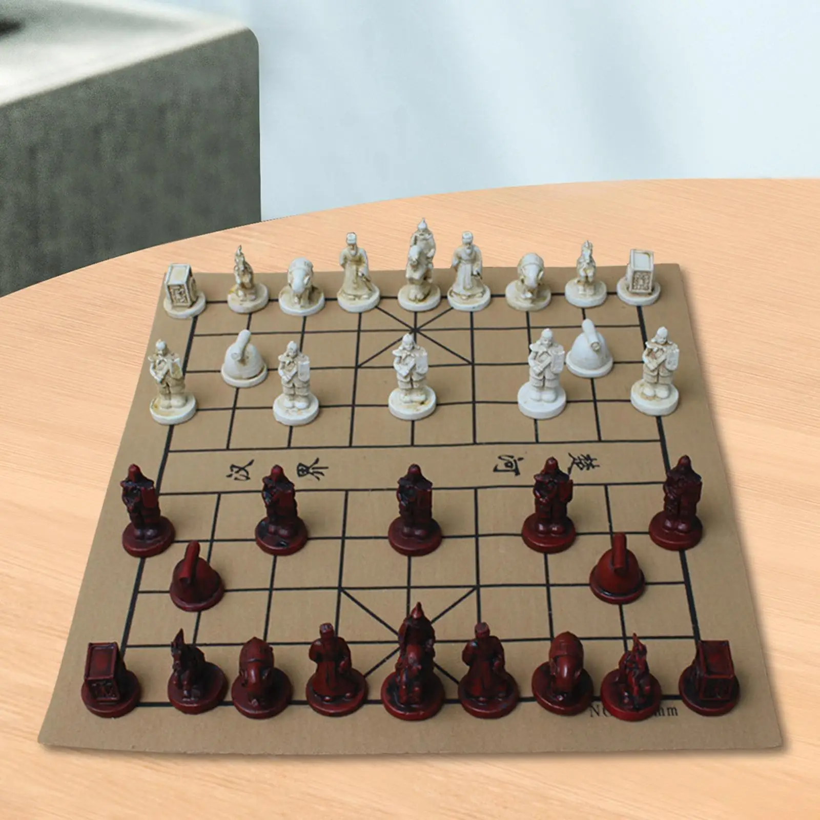 Montessori Spielzeug chinesisches Schach Eltern Kind Interaktion 3D Schachbrett wettbewerbs fähig