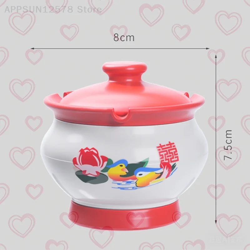 

Декоративная пепельница-плевательница с практичной крышкой; Высококачественное решение для чистой окружающей среды; Ретро-дизайн для домашнего использования.