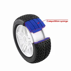 4pcs 1/8 Rc Car Tyres Foam Inserts (Inner Tyres / Tires) for 1:8 RC Car Tyre Buggy HPI