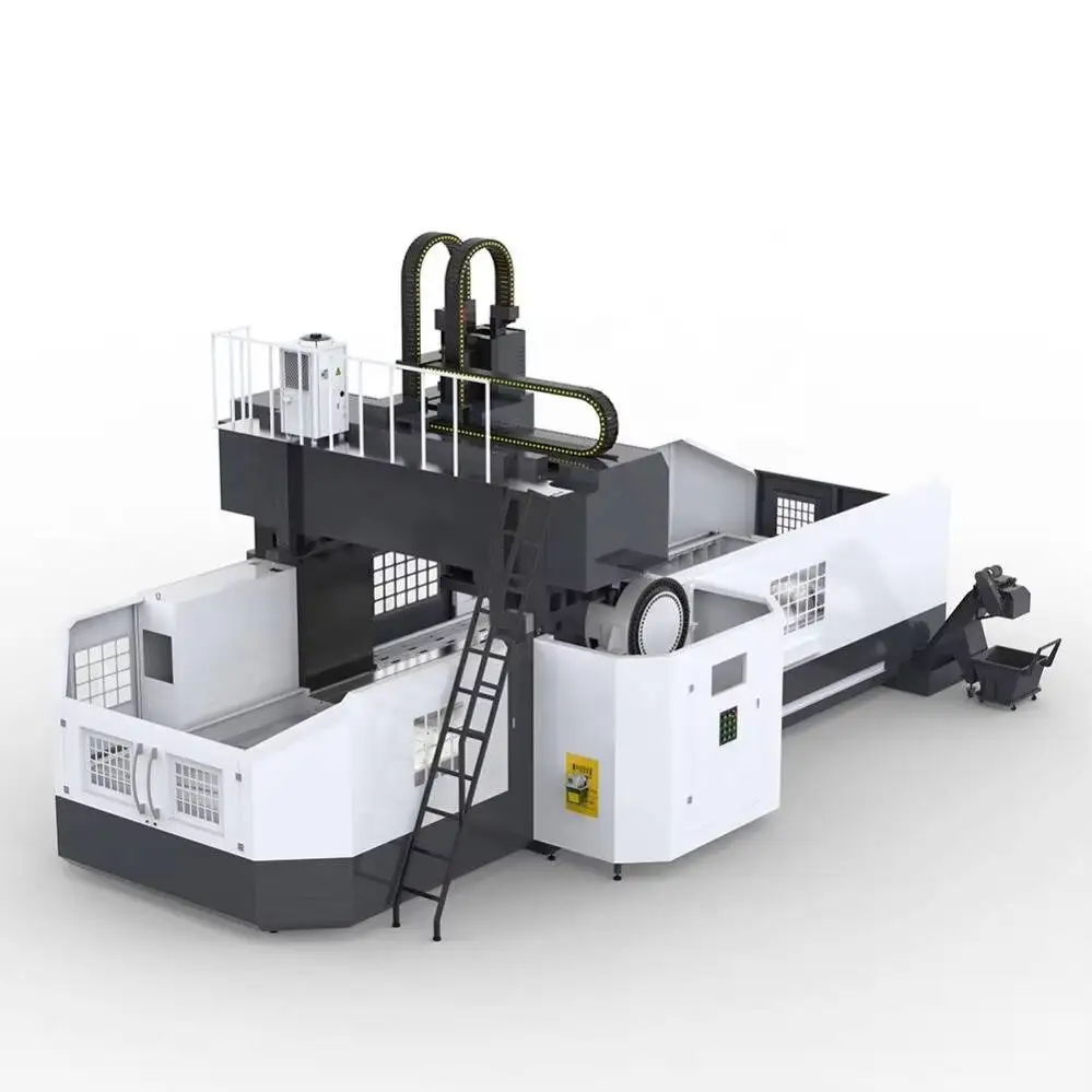 Mng-6032 جديد جودة عالية عمود مزدوج العملاقة CNC طحن هاين الأسعار 5 محور VMC مركز التسليح