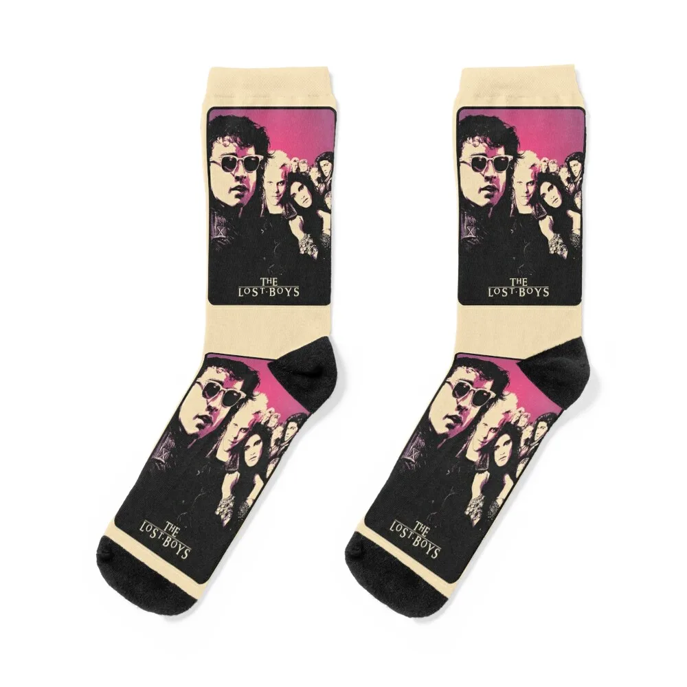 

The Lost Boys Socks tennis cartoon New year's luxury Socks For Girls Men's