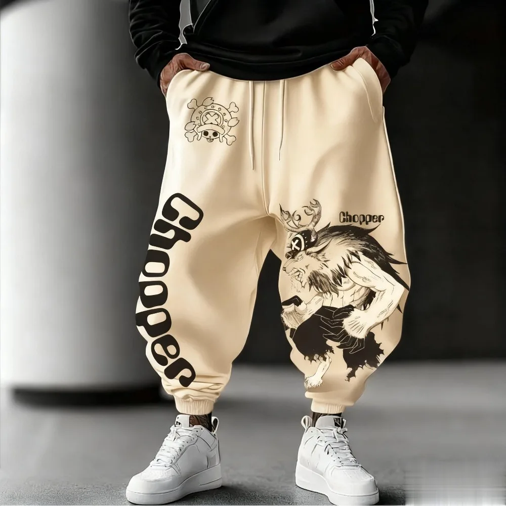 One Piece Tony Chopper Joggingbroek Heren Sportbroek Joggers Casual Anime Print Streetwear Oversize Broek Nieuwe Herfst Winter