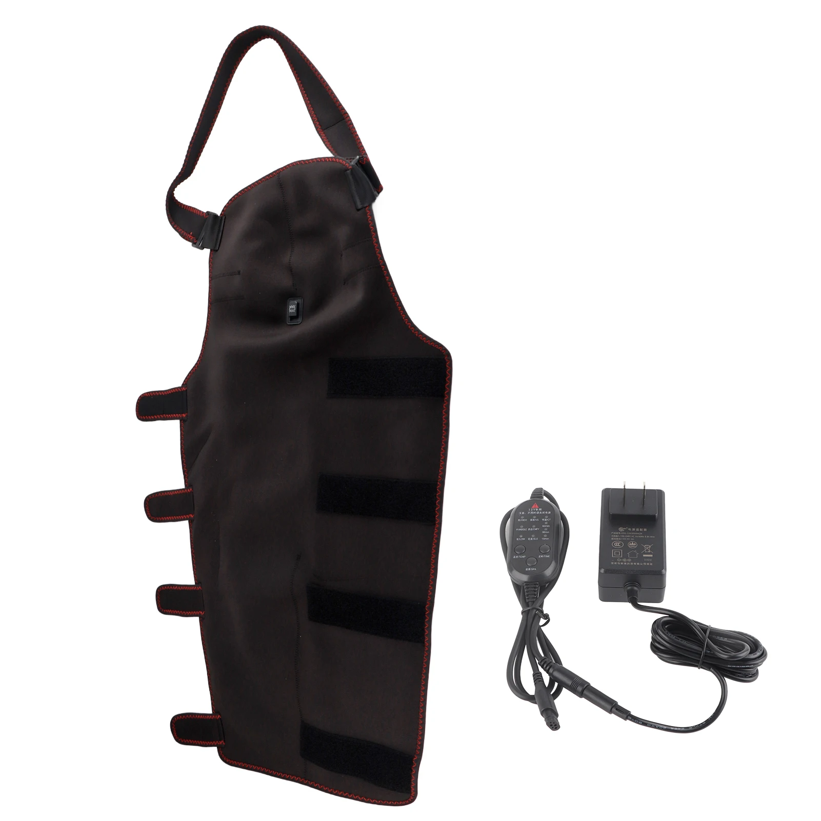 

Heated Arm Brace Heated Arm Wrap Brace Heating Full Arm Wrap Brace 3 Gears Adjustable Massage Shoulder Compression Sleeve Wrap