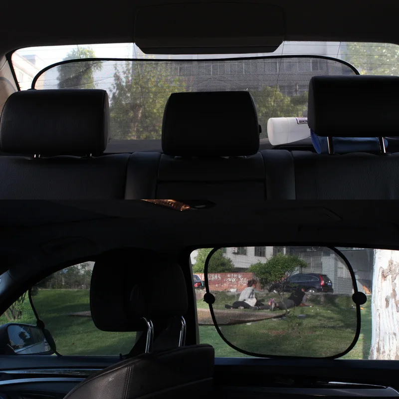 Portable Auto Supplies Sunshade Car Window Suction Cup Shade Car Curtain Auto Sun Shade Car Styling Covers Sun Visor