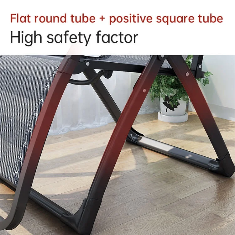 تصنيع الترفيه للطي صفر الجاذبية صالة كرسي التصميم الحديث فندق حديقة كرسي قابل للطي #3