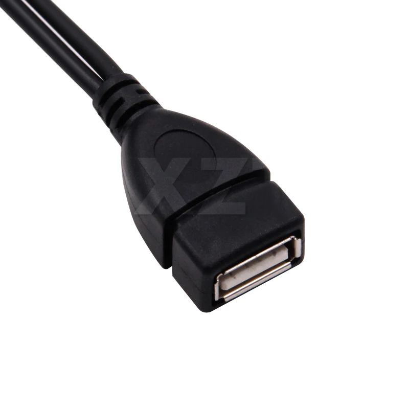 2 In 1 OTG Micro USB Host Power Y Splitter USB Adapter To Micro 5 Pin Male Female Cable For Fire Tv 3 Or 2nd Gen Fire Stick - view 6