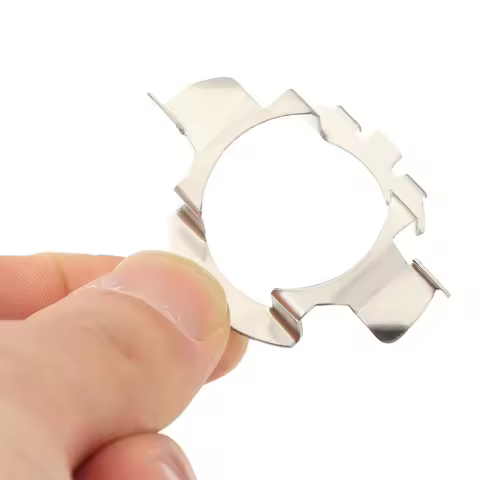 2Pcs/Set H7 LED Holder Headlight Base Headlamp Retainer Bulb Socket Mount Stand Adapter Deck Universal Car Auto Accessory