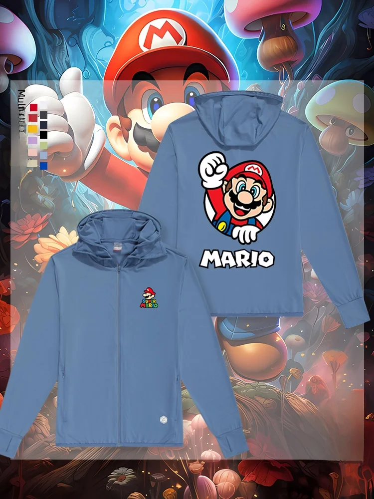 

Модная молодежная толстовка с длинными рукавами и капюшоном Brothers Super Collaborative Outdoor для защиты от солнца