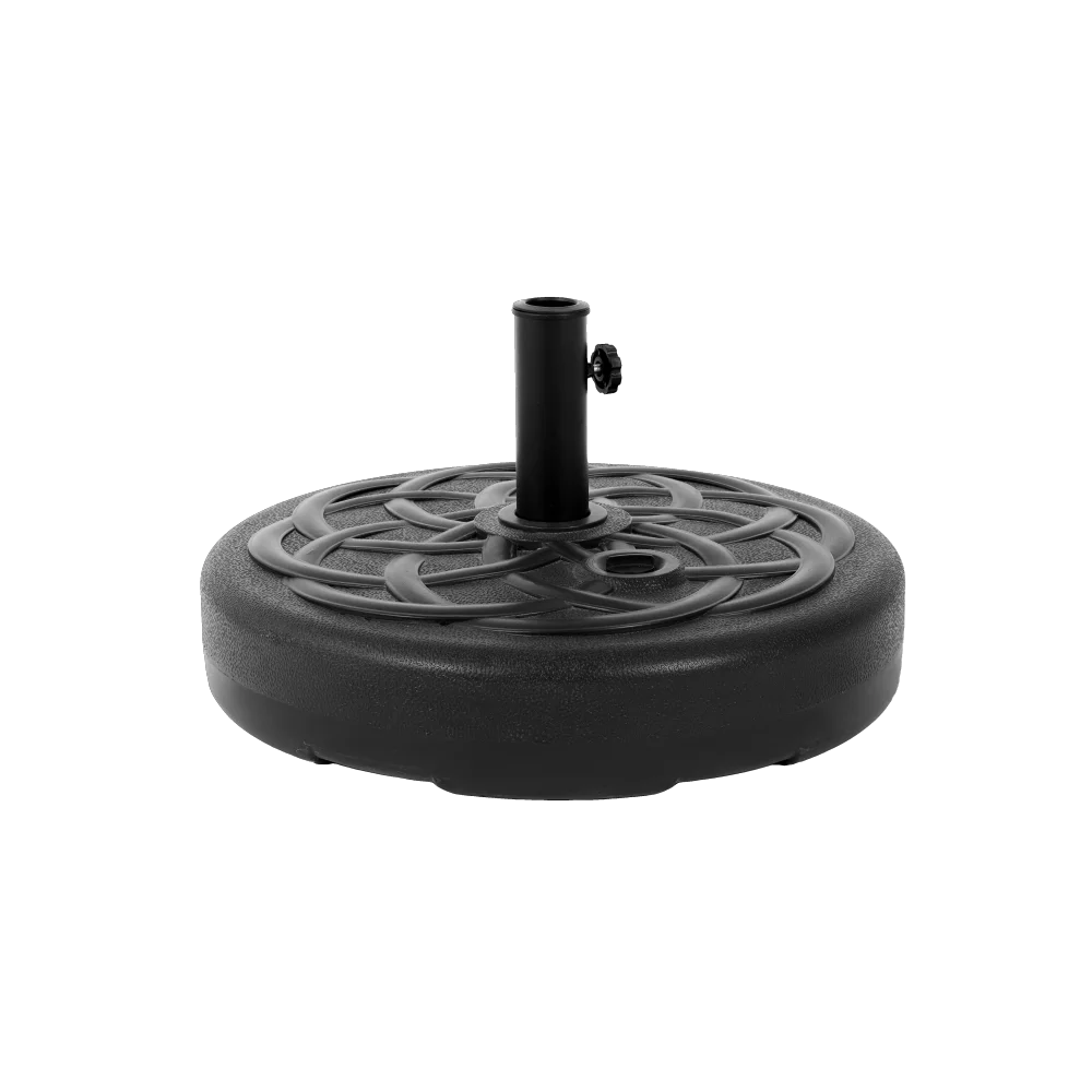 Heavy Duty Patio Umbrella Base Stand, Stable Weighted Holder for Outdoor Garden Deck Pool Parasol, Windproof Support Base for Market & Beach Umbrellas