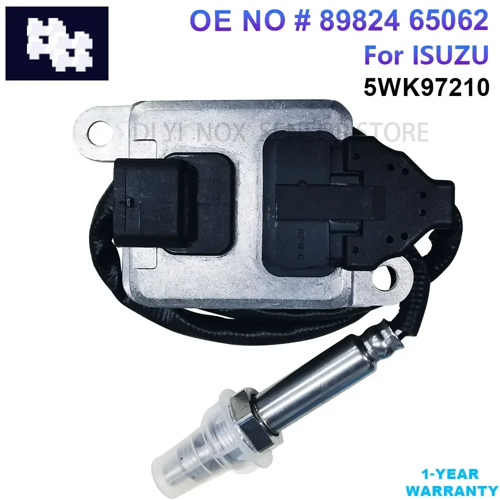 8982465062 8-98246506-2 5WK97210 Original New Nitrogen Oxide Sensor Nox Sensor For 12V for ISUZU 4JJ1 4HK1 NPR NQR NRR