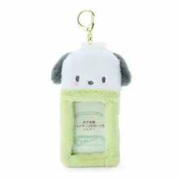 Sanrio Pochacco Hello Kitty Kuromi pluszowy identyfikator zestaw kart Kawaii Idol zdjęcie wisiorek brelok do autobusu studenckiego okładka karty etui na dowód osobisty