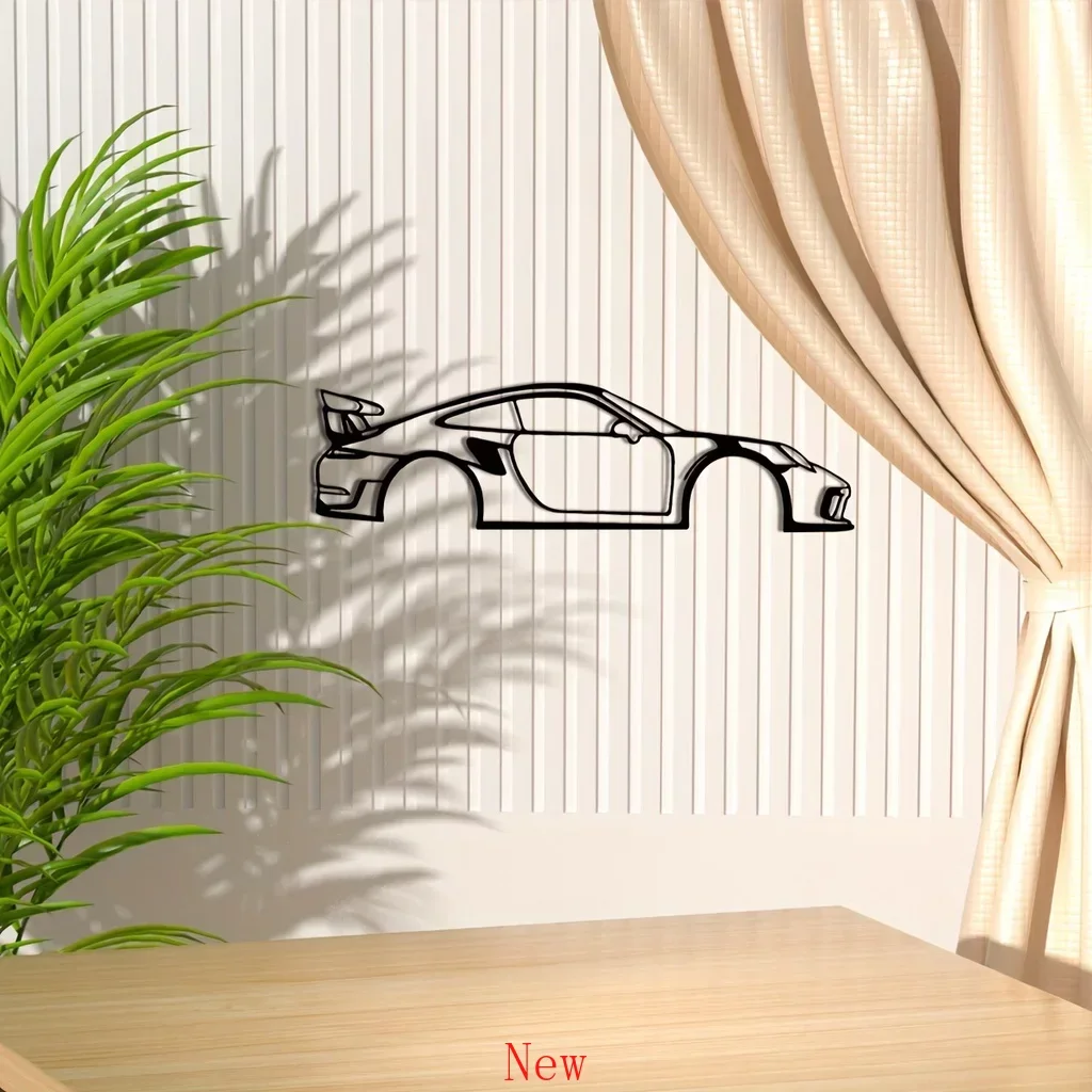 

Promotion Metal Home Decor Sport Car Metal Wall Art Boys Girls Room Kindergarten Livingroom Nursery Bedroom Decor Halloween Deco