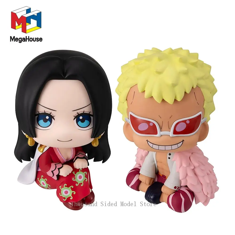 

Original MegaHouse Look Up One Piece Boa Hancock Donquixote Doflamingo Anime Figurte Action PVC Model Collectible Gift 11CM