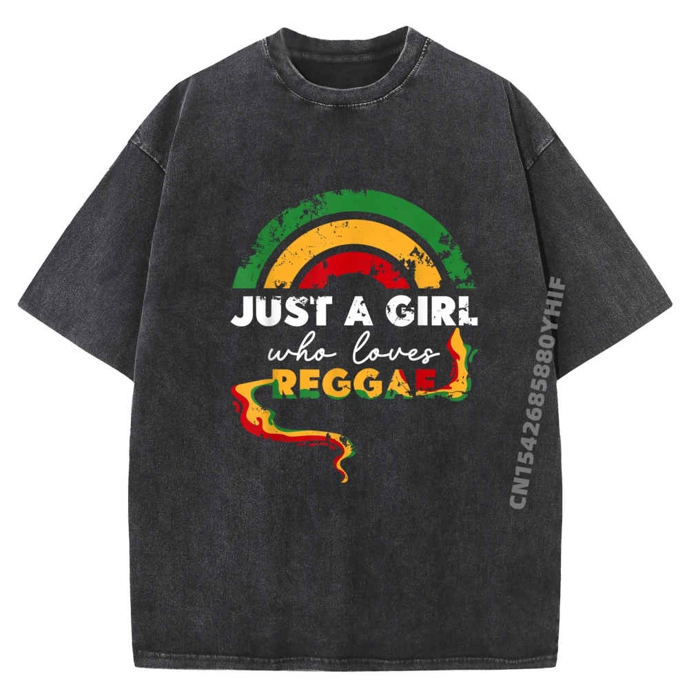 

Girl Who Loves Reggae Jamaican Flag Jamaica Mens Shirts Graphic Tee New Year 2025 Oversized Washed Camisa