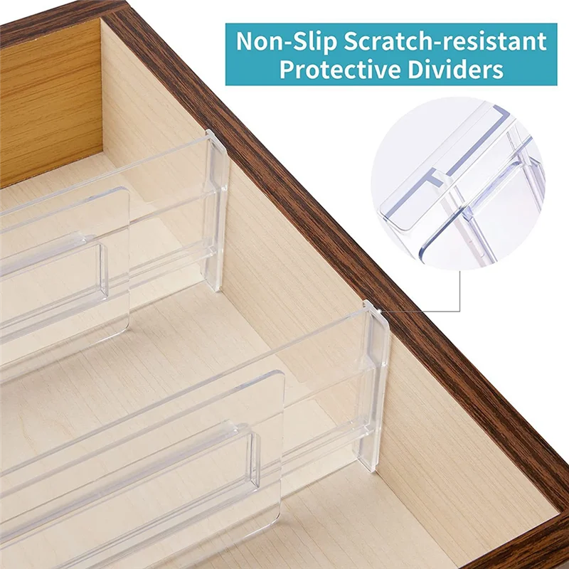 Adjustable Storage Drawers Divider Retractable Plastic Drawer Partition Holder Household Stationery Socks Finisher