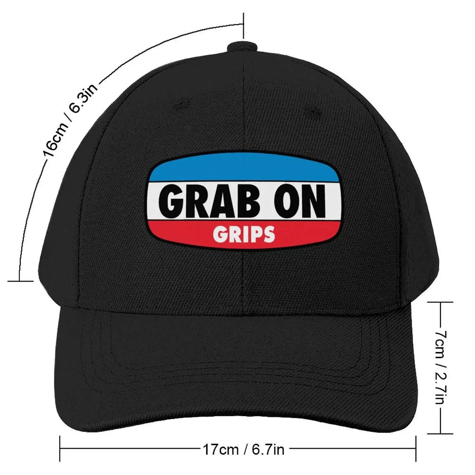 Grab On Grips BMX Baseball Cap birthday foam party Hat Baseball For Men Women's