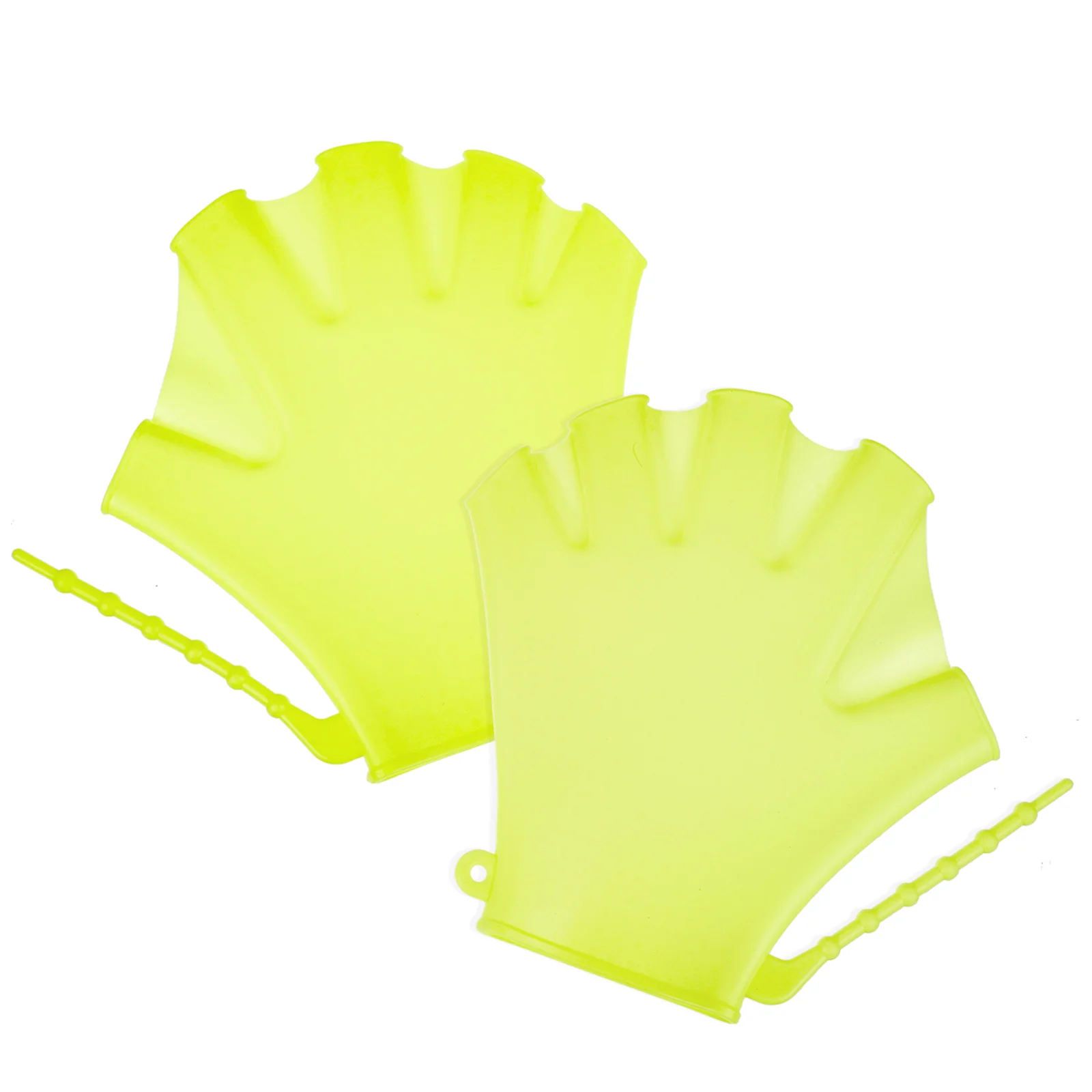 

Aquatic Gloves Silicone Webbed Swim Gloves Frog Type Swimming Hand Fins Flippers Palm Finger Webbed Gloves Paddle Water Sports