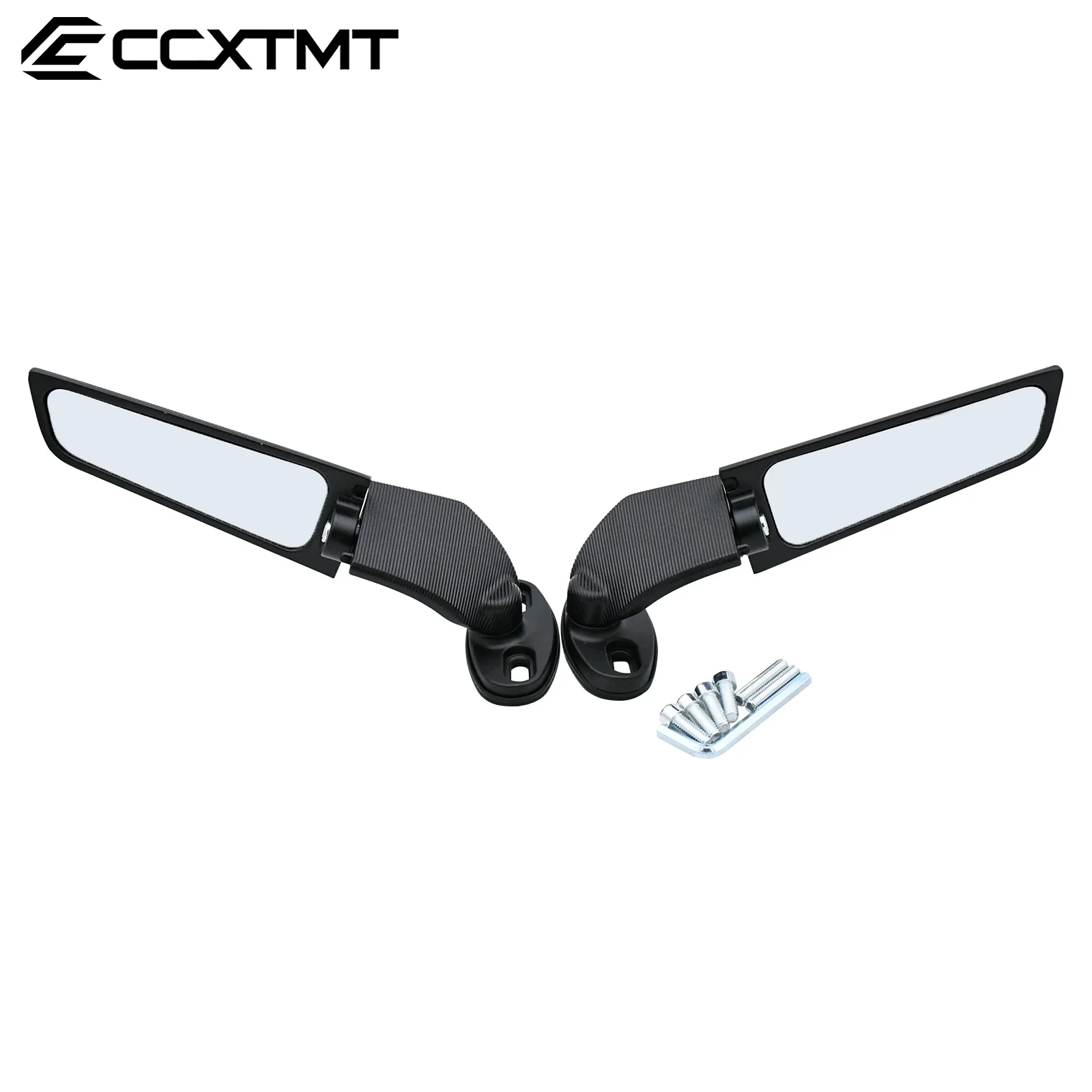 Motorrad Spiegel Modifizierte Wind Flügel Einstellbare Dreh Rückspiegel Für Ducati Aprilia Honda Suzuki Yamaha Kawasaki BWM KTM – Detail 6