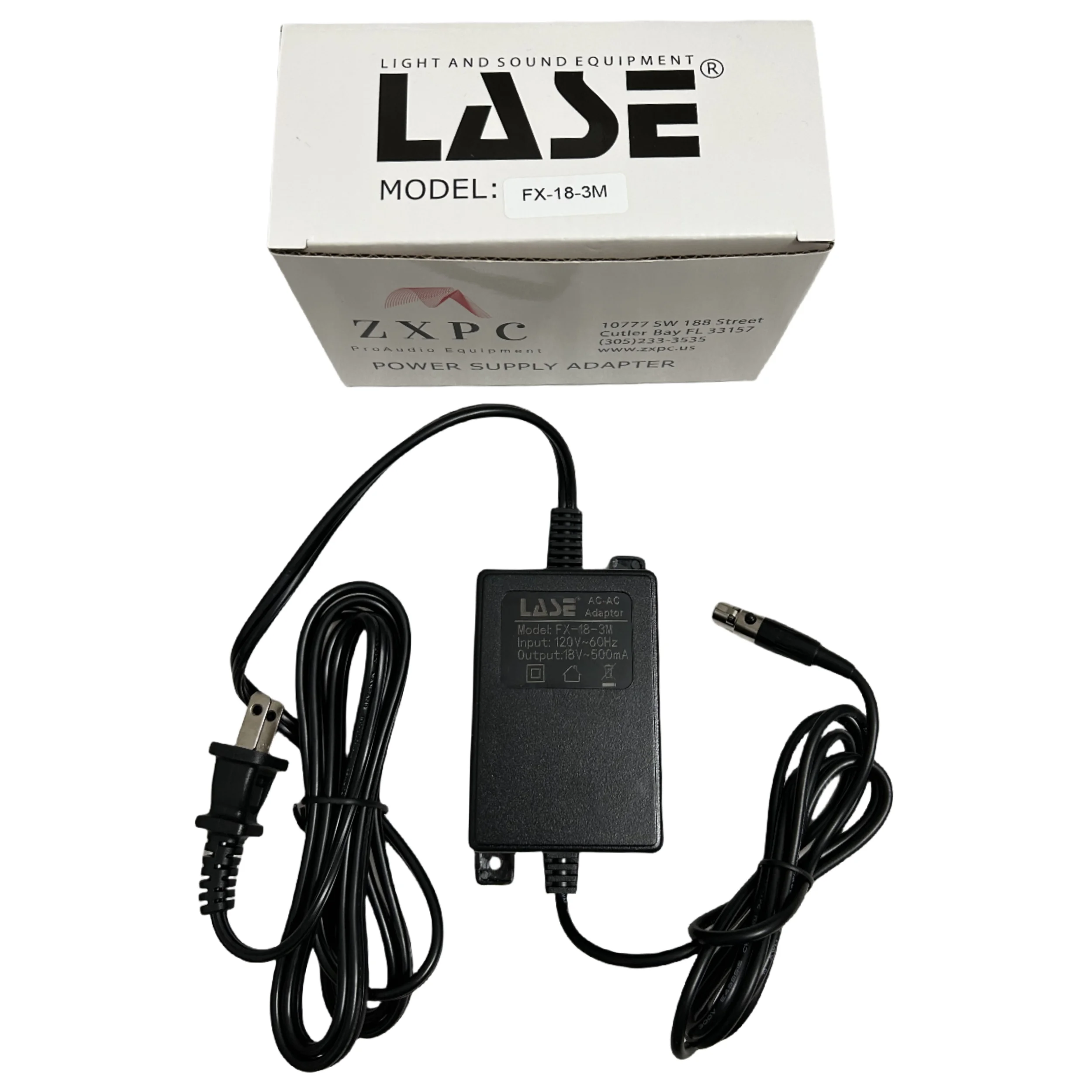 ミニミキサー用の交換用電源,3ピンUSAプラグ,Mackie 802-vlz-3,4,402