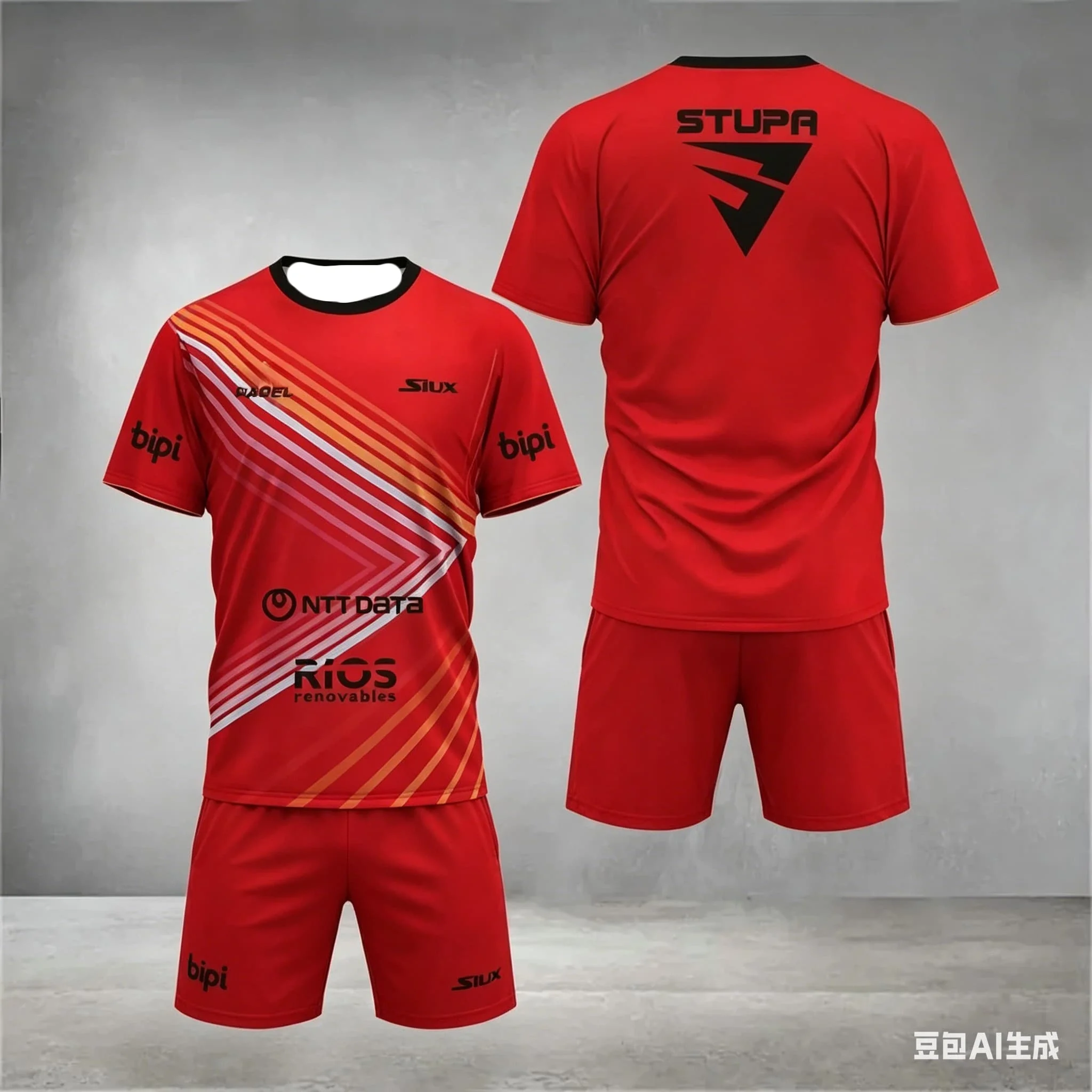 

Wear Summer Quick Dry Short Sleeve Street Breathable Men's Top Padel Sport T-shirt Set Breathable Short Sleeve Fitness Series