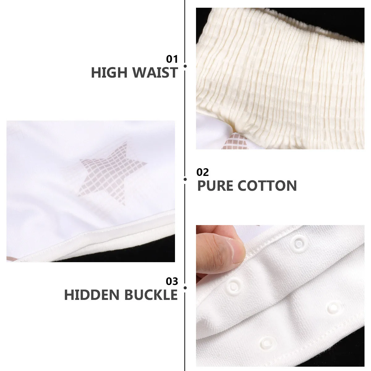 

Детские тренировочные штаны из чистого хлопка с высокой талией, водонепроницаемое дышащее тренировочное нижнее белье для малышей, герметичное, мягкое, эластичное