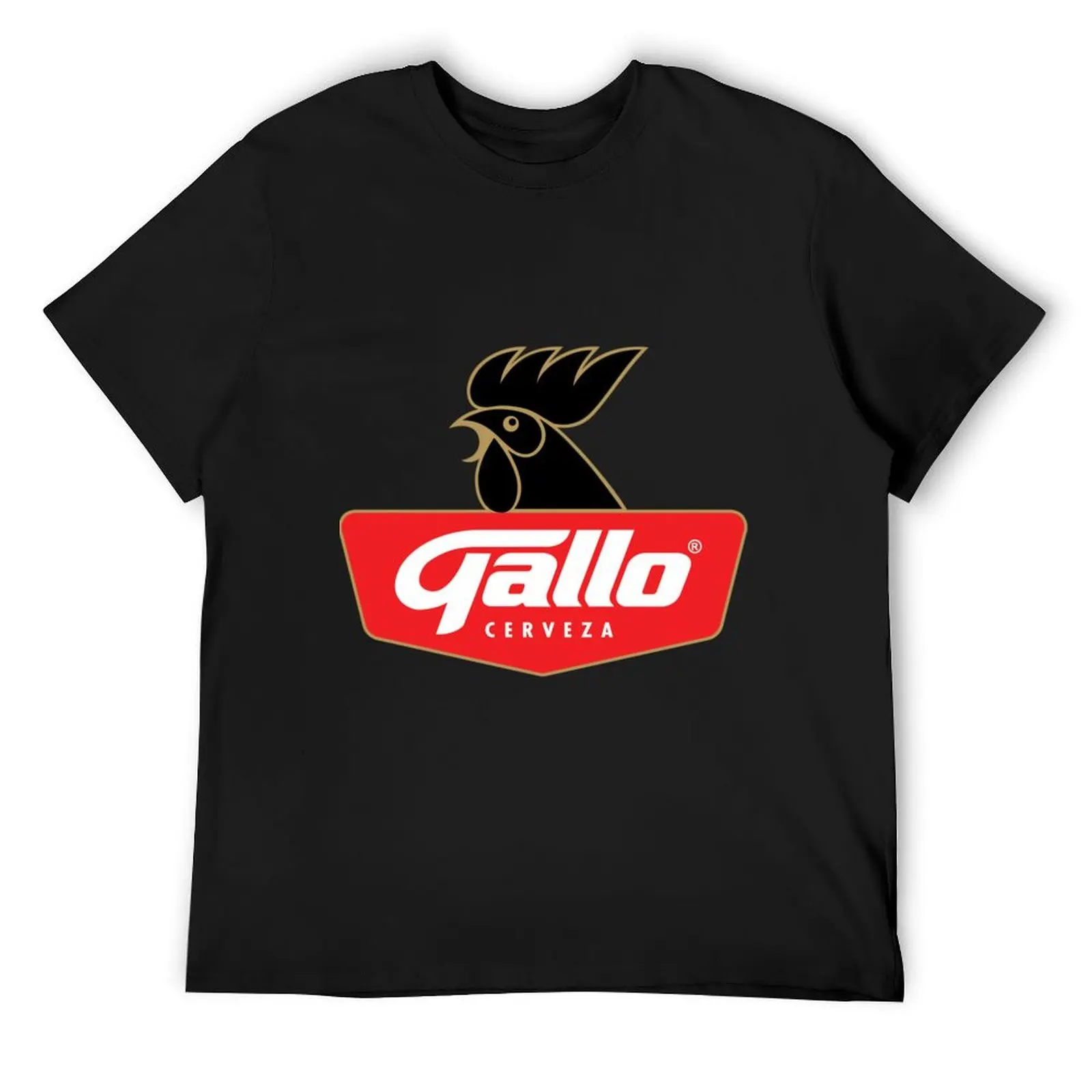 Cerveza Gallo - Guatemala Beer chapin \t T-Shirt graphics rapper graphic tees tshirts for men