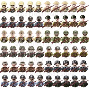 Lego ww2 soldiers aliexpress hotsell