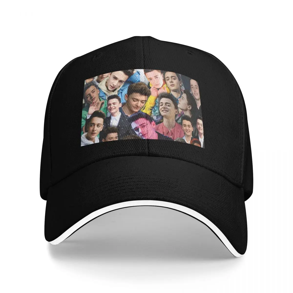 

noah schnapp collage Baseball Cap Winter hat Luxury Man Hat Hat Luxury Brand Anime Male Women's
